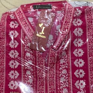 Pink lawn ladies kurta